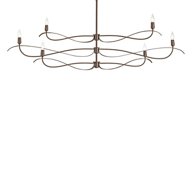 Hubbardton Forge 136352 Willow Large 6 Light Incandescent Pendant 1