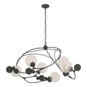 Hubbardton Forge 136421 Sprig Circular 6 Light Incandescent Pendant 12