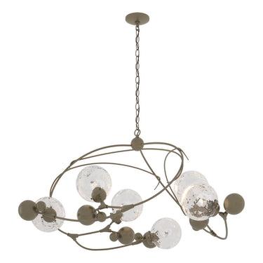 Hubbardton Forge 136421 Sprig Circular 6 Light Incandescent Pendant 16
