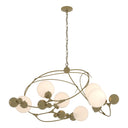Hubbardton Forge 136421 Sprig Circular 6 Light Incandescent Pendant 24