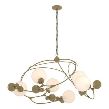 Hubbardton Forge 136421 Sprig Circular 6 Light Incandescent Pendant 24
