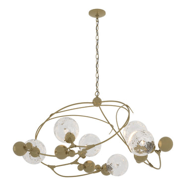 Hubbardton Forge 136421 Sprig Circular 6 Light Incandescent Pendant 25