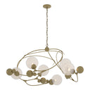 Hubbardton Forge 136421 Sprig Circular 6 Light Incandescent Pendant 26