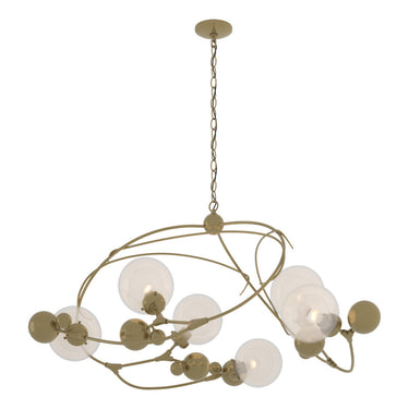 Hubbardton Forge 136421 Sprig Circular 6 Light Incandescent Pendant 26