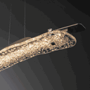Hubbardton Forge 137585-STND-ZM Glissade LED Pendant