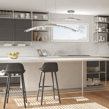 Hubbardton Forge 137586-STND-ZM Glissade Large LED Pendant 1