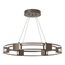 Hubbardton Forge 138588 Aura Glass Chandelier 2