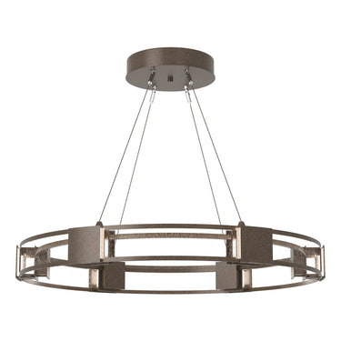 Hubbardton Forge 138588 Aura Glass Chandelier 2