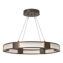 Hubbardton Forge 138588 Aura Glass Chandelier 1