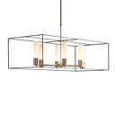 Hubbardton Forge 138940 Portico Pendant - Seeded Clear Glass - Short - Crescent Harbor