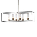 Hubbardton Forge 138940 Portico Pendant - Seeded Clear Glass - Long - Crescent Harbor