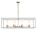 Hubbardton Forge 138940 Portico Pendant - Seeded Clear Glass - Short - Crescent Harbor