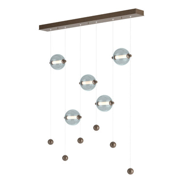 Hubbardton Forge 139050 Abacus 5-Light LED Pendant 2