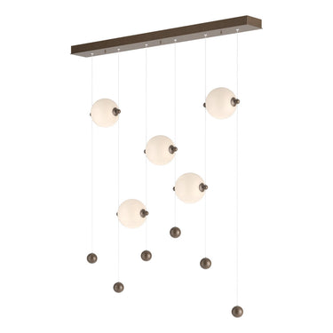 Hubbardton Forge 139050 Abacus 5-Light LED Pendant 1