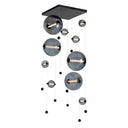 Hubbardton Forge 139051 Abacus Square LED Pendant in Standard Pipe length 3