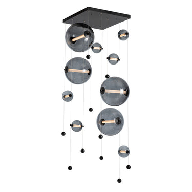 Hubbardton Forge 139051 Abacus Square LED Pendant in Standard Pipe length 3