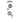 Hubbardton Forge 139052 Abacus Round LED Pendant in Standard Pipe length 12