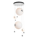 Hubbardton Forge 139052 Abacus Round LED Pendant in Standard Pipe length 13