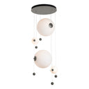 Hubbardton Forge 139052 Abacus Round LED Pendant in Standard Pipe length 7