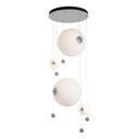 Hubbardton Forge 139052 Abacus Round LED Pendant in Standard Pipe length 9