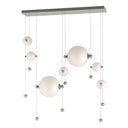 Hubbardton Forge 139054 Abacus Double Linear LED Pendant in Standard Pipe length 11