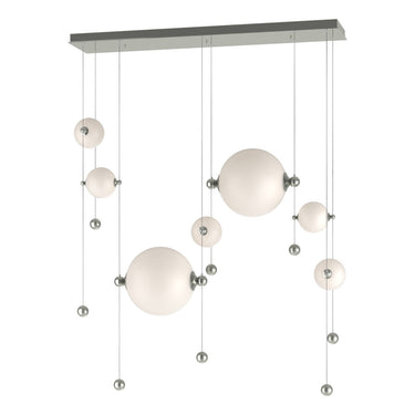 Hubbardton Forge 139054 Abacus Double Linear LED Pendant in Standard Pipe length 11