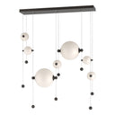Hubbardton Forge 139054 Abacus Double Linear LED Pendant in Standard Pipe length 13