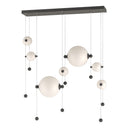 Hubbardton Forge 139054 Abacus Double Linear LED Pendant in Standard Pipe length 5