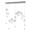 Hubbardton Forge 139054 Abacus Double Linear LED Pendant in Standard Pipe length 7