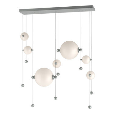 Hubbardton Forge 139054 Abacus Double Linear LED Pendant in Standard Pipe length 7
