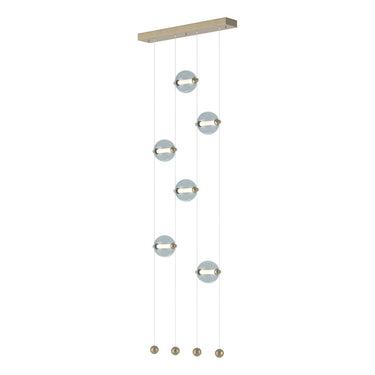 Hubbardton Forge 139055 Abacus 6-Light Ceiling-to-Floor LED Pendant 11