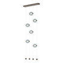 Hubbardton Forge 139055 Abacus 6-Light Ceiling-to-Floor LED Pendant 2