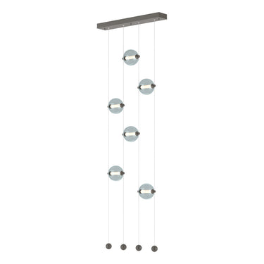 Hubbardton Forge 139055 Abacus 6-Light Ceiling-to-Floor LED Pendant 3
