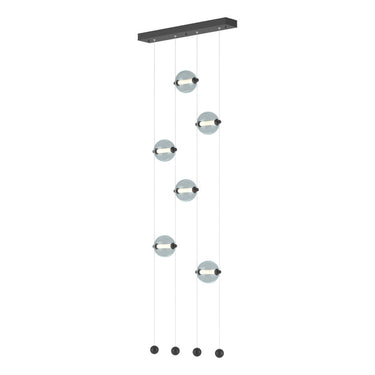 Hubbardton Forge 139055 Abacus 6-Light Ceiling-to-Floor LED Pendant 5