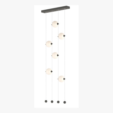 Hubbardton Forge 139055 Abacus 6-Light Ceiling-to-Floor LED Pendant 6