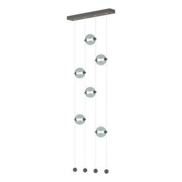 Hubbardton Forge 139055 Abacus 6-Light Ceiling-to-Floor LED Pendant 7