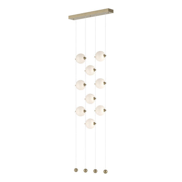 Hubbardton Forge 139057 Abacus 9-Light Ceiling-to-Floor LED Pendant 11
