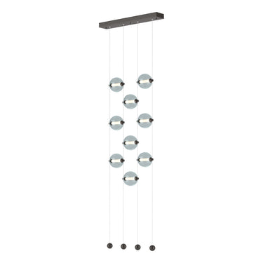 Hubbardton Forge 139057 Abacus 9-Light Ceiling-to-Floor LED Pendant 15
