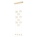 Hubbardton Forge 139057 Abacus 9-Light Ceiling-to-Floor LED Pendant 16
