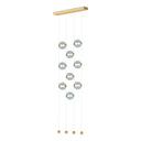 Hubbardton Forge 139057 Abacus 9-Light Ceiling-to-Floor LED Pendant 17
