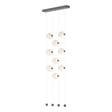 Hubbardton Forge 139057 Abacus 9-Light Ceiling-to-Floor LED Pendant 3