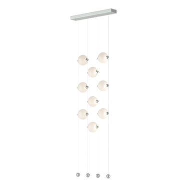 Hubbardton Forge 139057 Abacus 9-Light Ceiling-to-Floor LED Pendant 9
