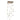 Hubbardton Forge 139100 Libra Square LED Pendant in Clear Glass with Standard Pipe Length - Crescent Harbor
