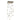 Hubbardton Forge 139100 Libra Square LED Pendant in Clear Glass with Standard Pipe Length - Crescent Harbor