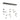 Hubbardton Forge 139101 Libra Double Linear LED Pendant in Clear Glass with Standard Pipe Length - Crescent Harbor