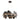 Hubbardton Forge 139665 Ardesia Circular LED Pendant in Slate Accent with Standard Pipe Length 2