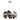 Hubbardton Forge 139665 Ardesia Circular LED Pendant in Slate Accent with Standard Pipe Length 5