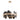 Hubbardton Forge 139665 Ardesia Circular LED Pendant in Slate Accent with Standard Pipe Length 6