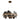 Hubbardton Forge 139665 Ardesia Circular LED Pendant in Slate Accent with Standard Pipe Length 1