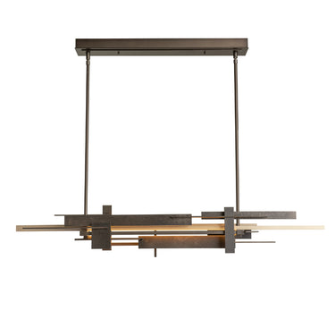 Hubbardton Forge 139721 Planar LED Pendant with Accent - Crescent Harbor